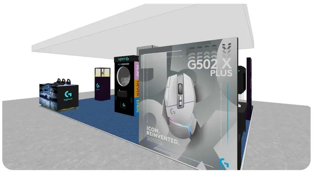 백화점행사부스인테리어